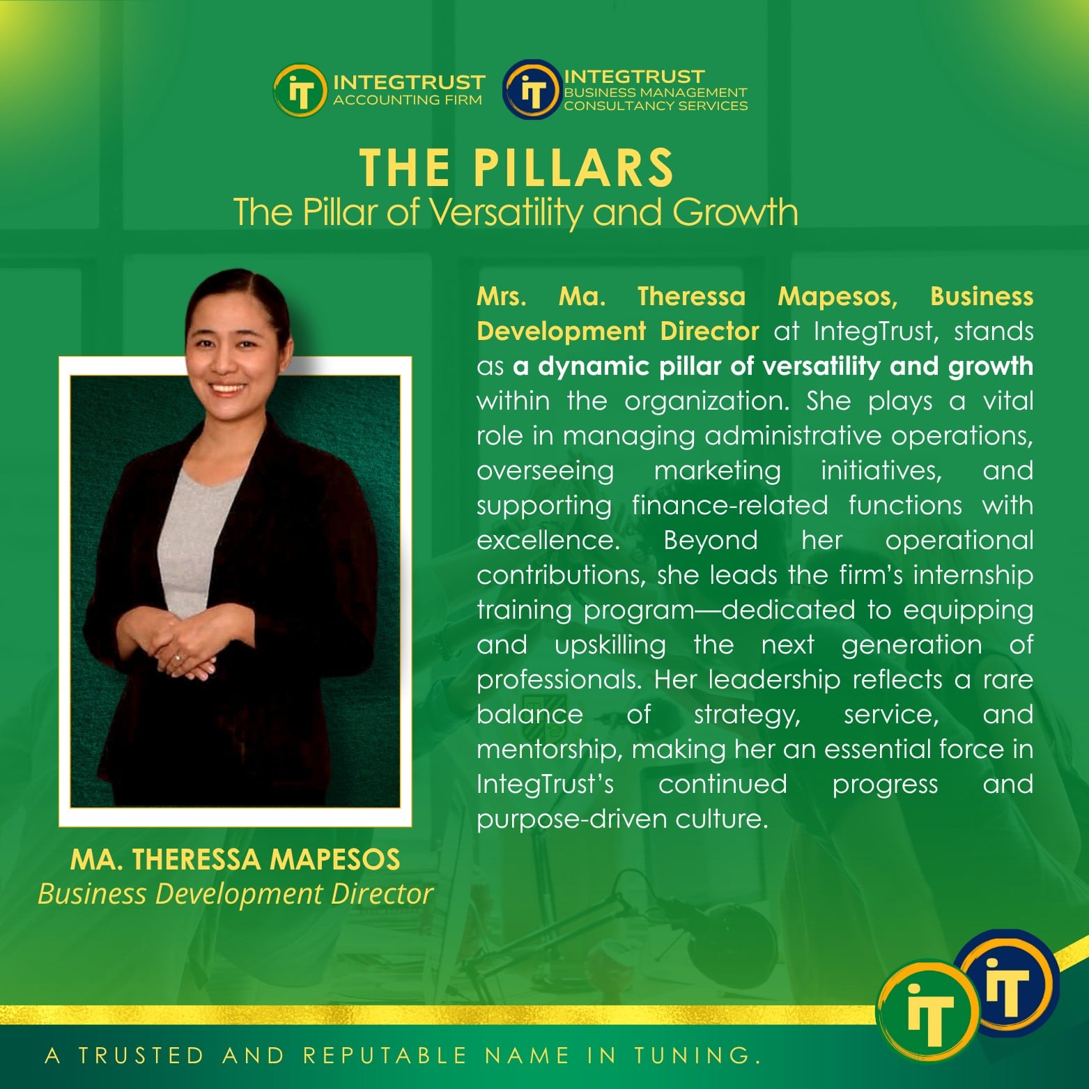 Ms. Ma. Theressa Mapesos